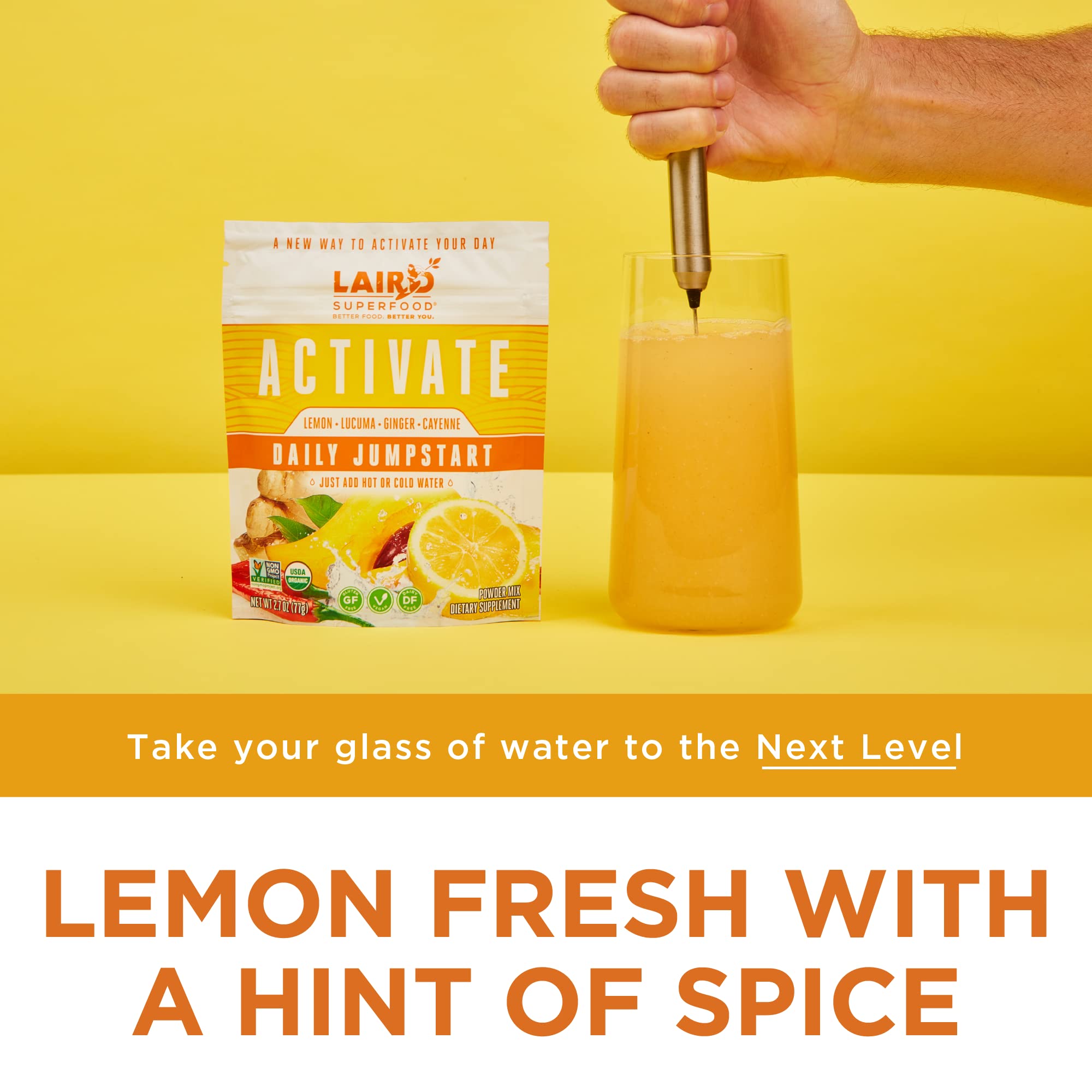 Foto 7 | Suplemento Laird Superfood Morning Jumpstart Lemon 80 Ml - Venta Internacional.