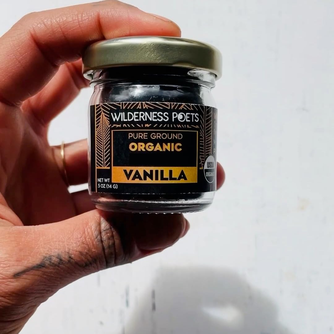Foto 4 | Tarro De Vidrio Orgánico Puro Wilderness Poets De Vainilla En Polvo De 14 G - Venta Internacional.