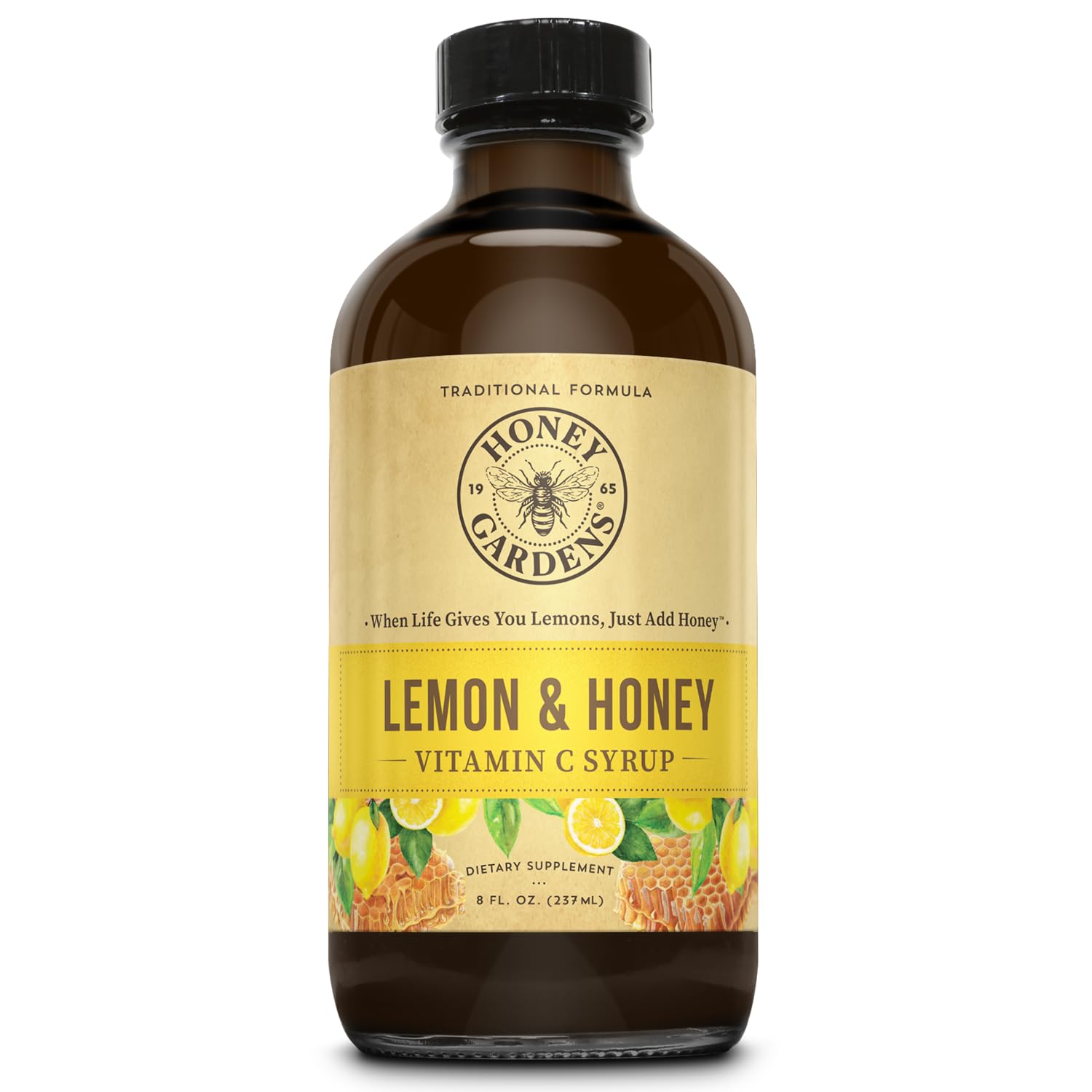 Foto 2 pulgar | Jarabe Honey Gardens  Miel Y Limón  Tarro De 240 Ml - Venta Internacional.