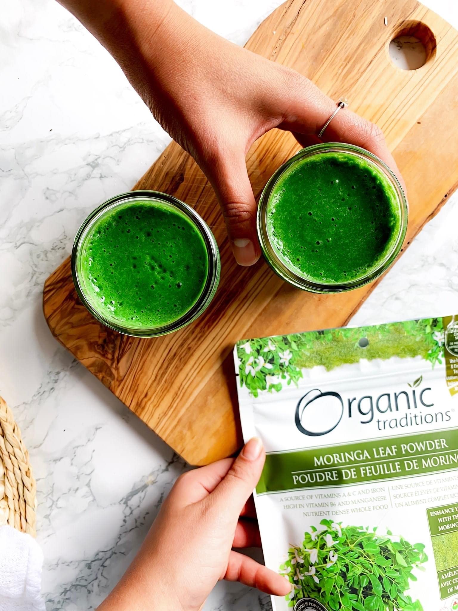 Foto 5 pulgar | Moringa En Polvo Organic Traditions  Bolsa De 200 G  40 Porciones - Venta Internacional.