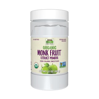 Foto 1 | Extracto De Fruta De Monje Orgánico Sweetener Now Foods En Polvo 110 Ml - Venta Internacional.