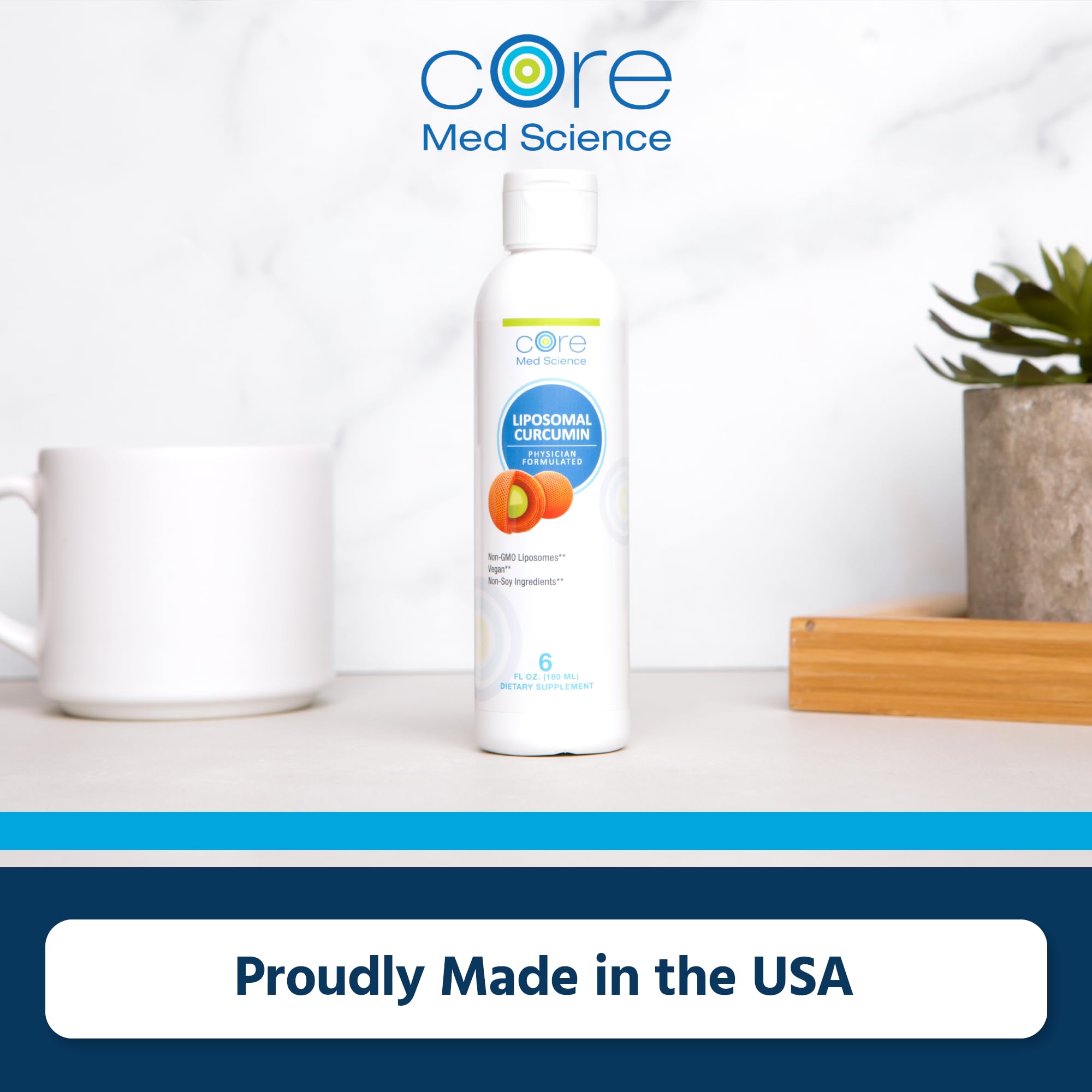 Foto 6 | Suplemento Core Med Science De Curcumina Liposomal  180 Ml - Venta Internacional.