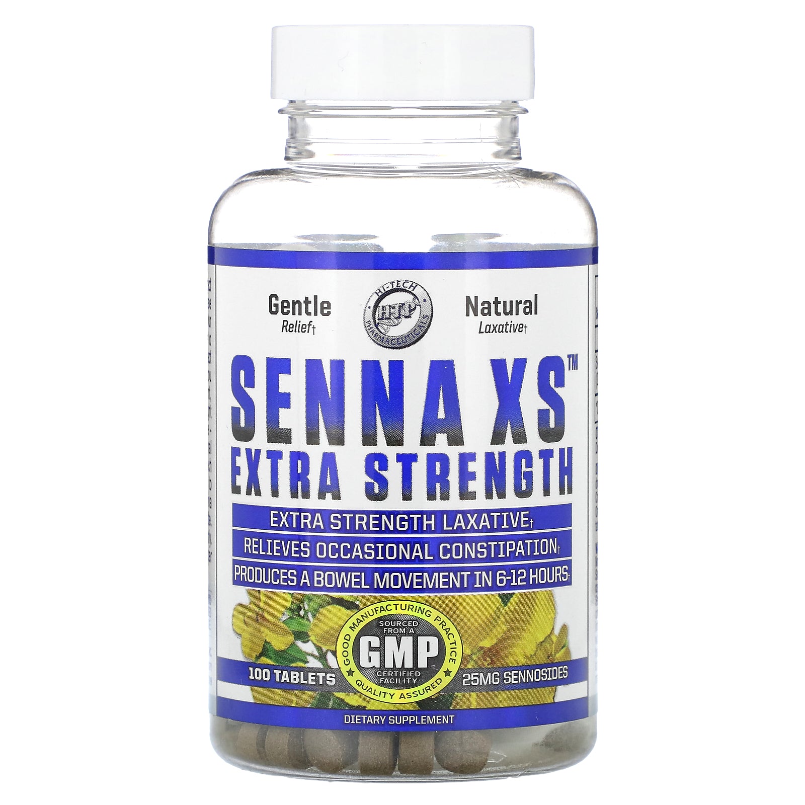 Foto 1 | Suplemento Hi Tech Pharmaceuticals Senna Xs 125 Mg 100 Comprimidos - Venta Internacional.