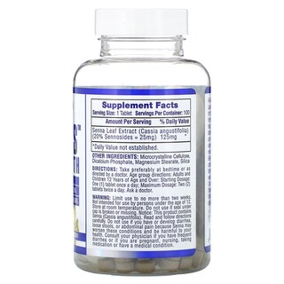Foto 2 | Suplemento Hi Tech Pharmaceuticals Senna Xs 125 Mg 100 Comprimidos - Venta Internacional.