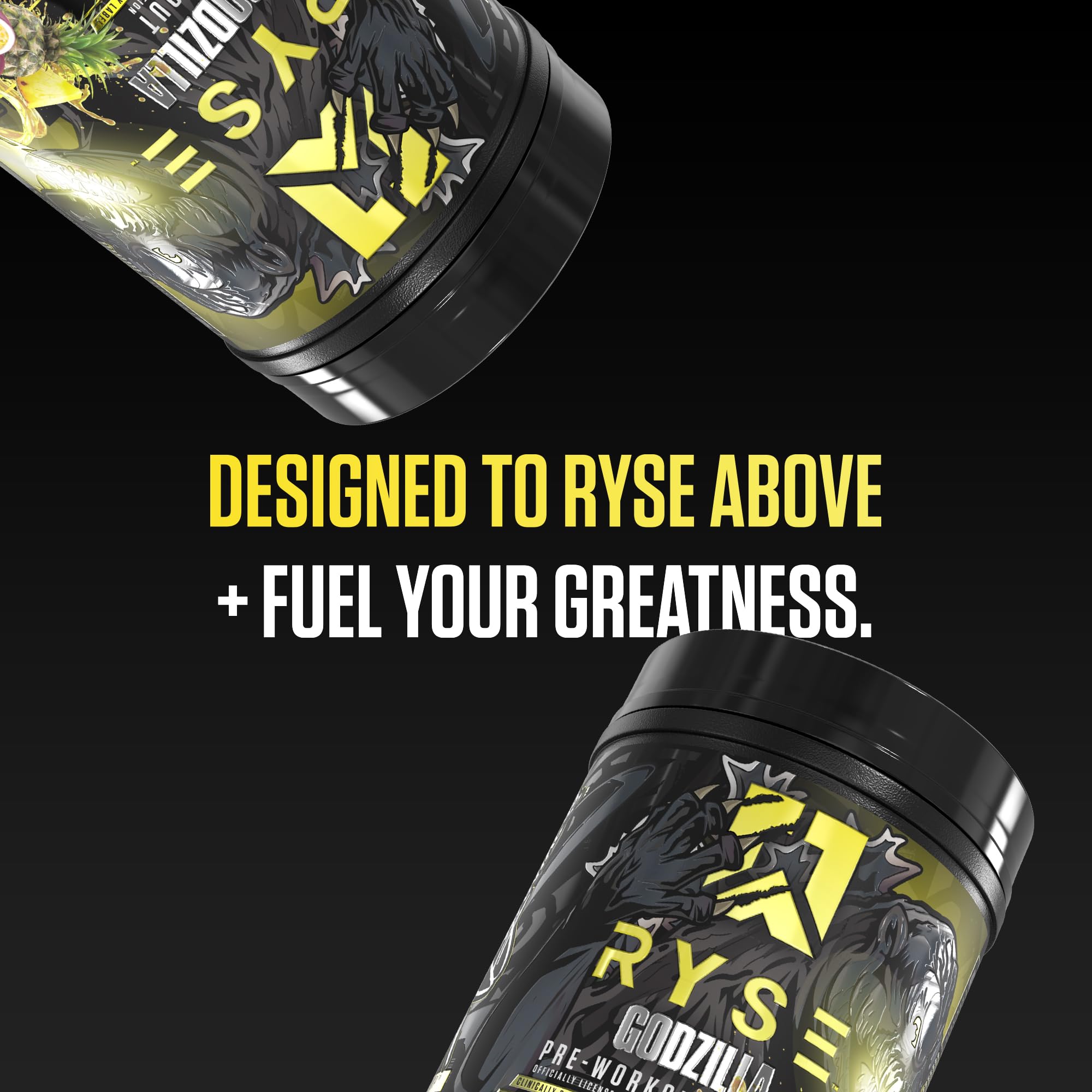 Foto 7 | Polvo Previo Al Entrenamiento Ryse Godzilla X Noel Deyzel Passion Pineapple - Venta Internacional.