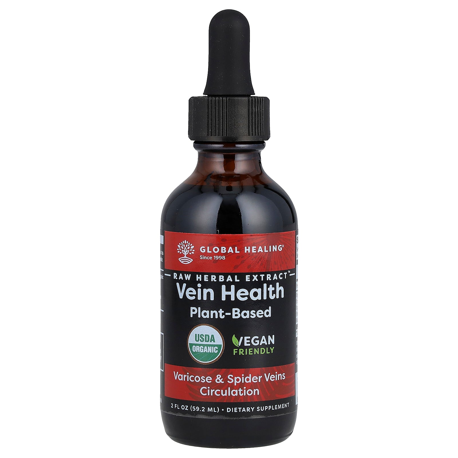 Foto 2 pulgar | Suplemento Global Healing Con Extracto De Hierbas Crudas Para La Salud De Las Venas  59.2 Ml - Venta Internacional.