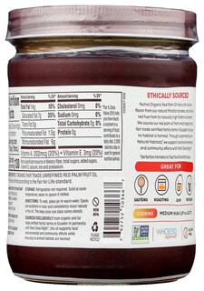 Foto 2 | Aceite De Palma Roja Nutiva Organic Fair Trade 450 Ml - Venta Internacional.