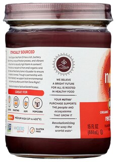 Foto 6 | Aceite De Palma Roja Nutiva Organic Fair Trade 450 Ml - Venta Internacional.