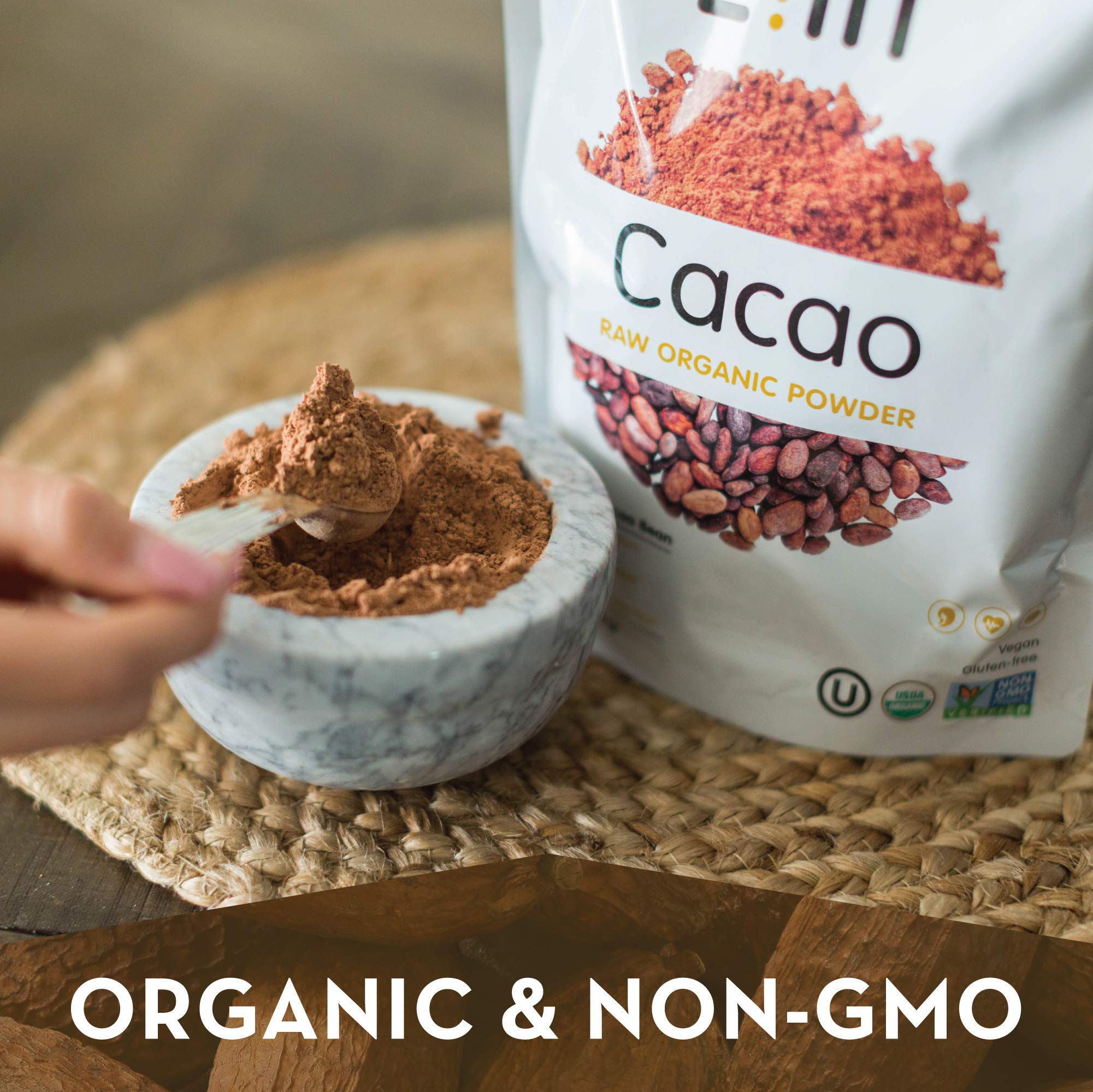 Foto 4 pulgar | Cacao En Polvo Zint Organic 240 Ml  Antienvejecimiento Certificado Paleo - Venta Internacional.