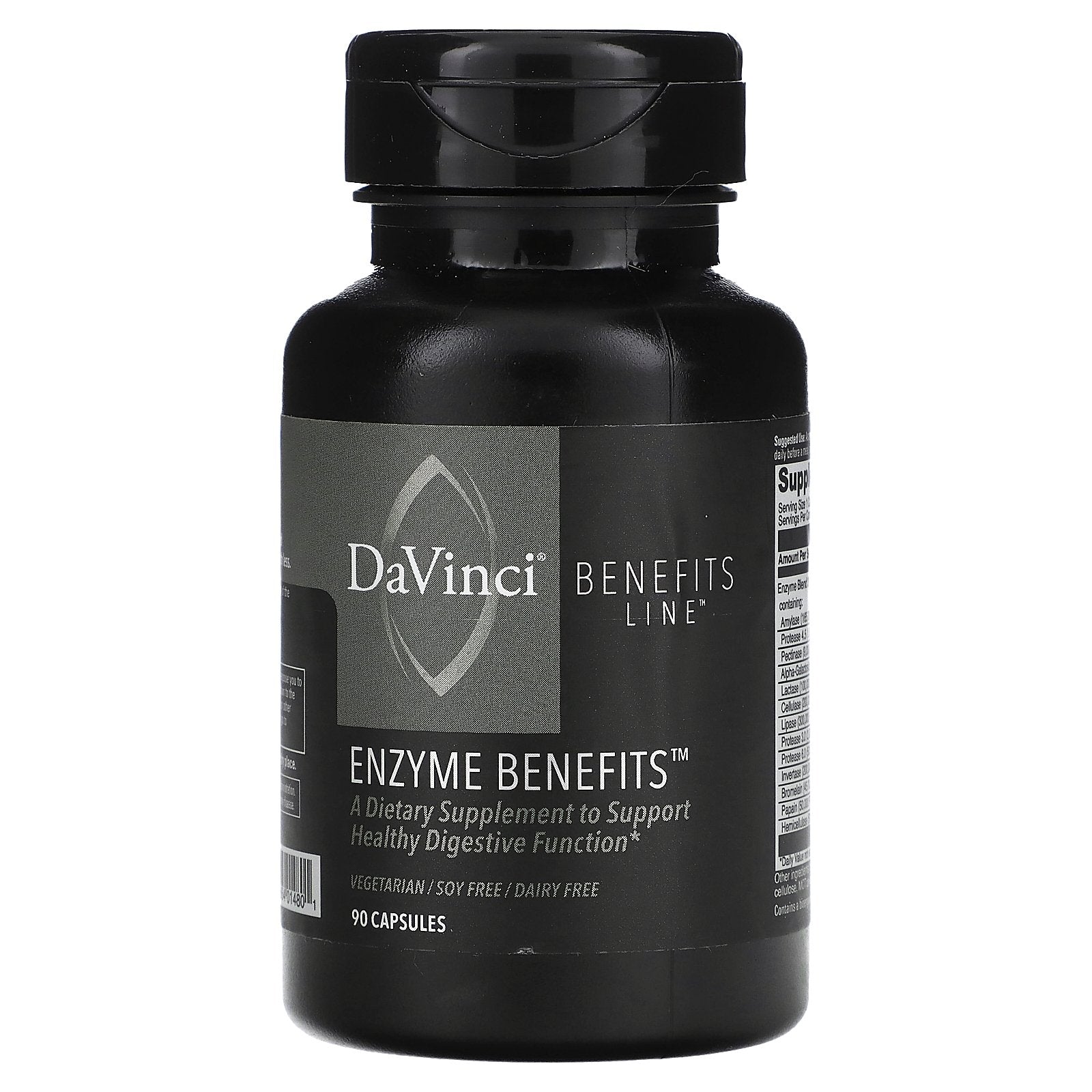 Foto 1 | Suplemento Davinci Laboratories Enzyme Benefits 90 Cápsulas - Venta Internacional.