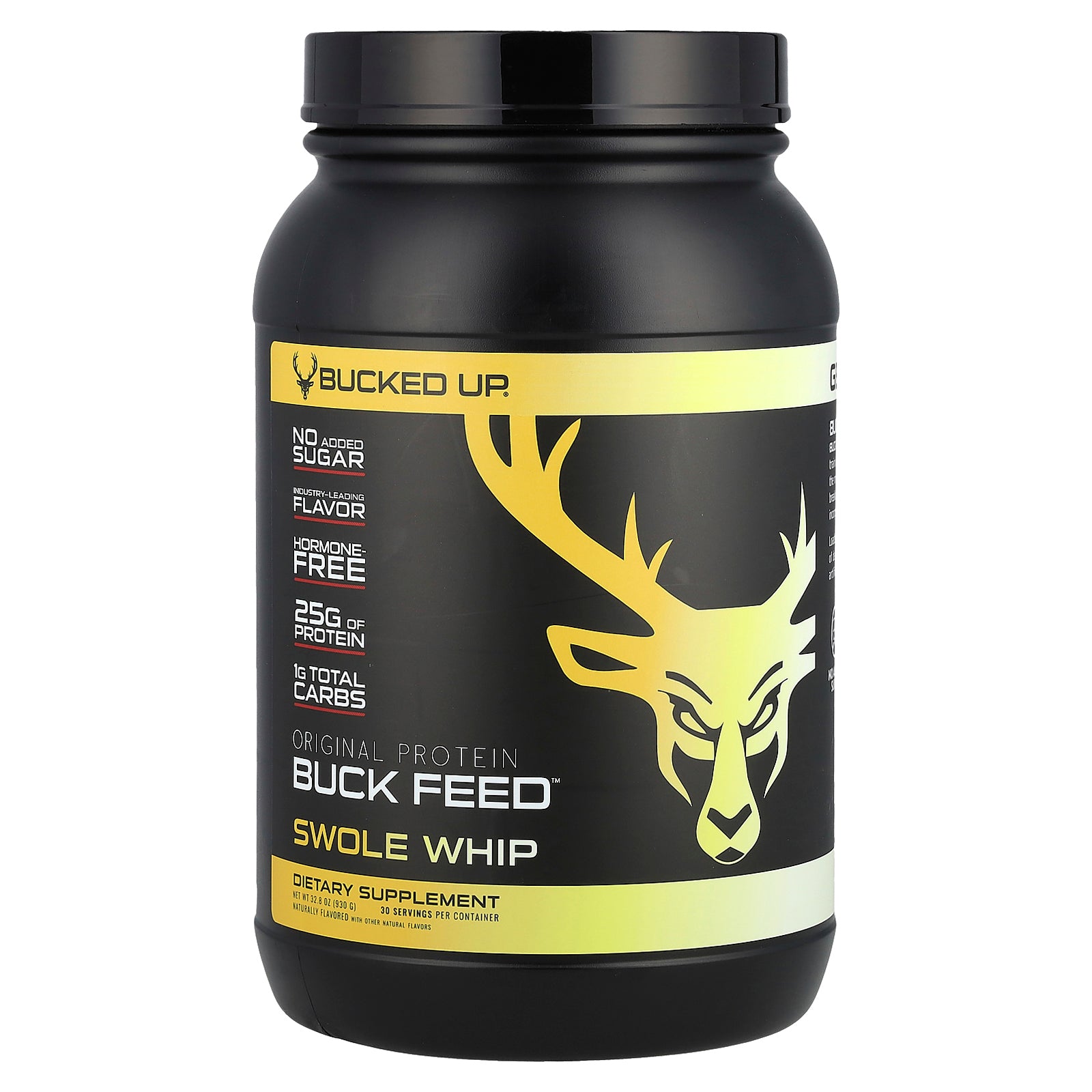 Foto 2 pulgar | Proteína En Polvo Bucked Up Buck Feed Original Swole Whip 930 G - Venta Internacional.