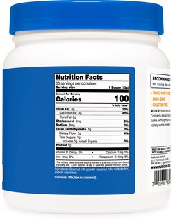 Foto 4 | Leche De Coco En Polvo Nutricost 454 G - Venta Internacional.