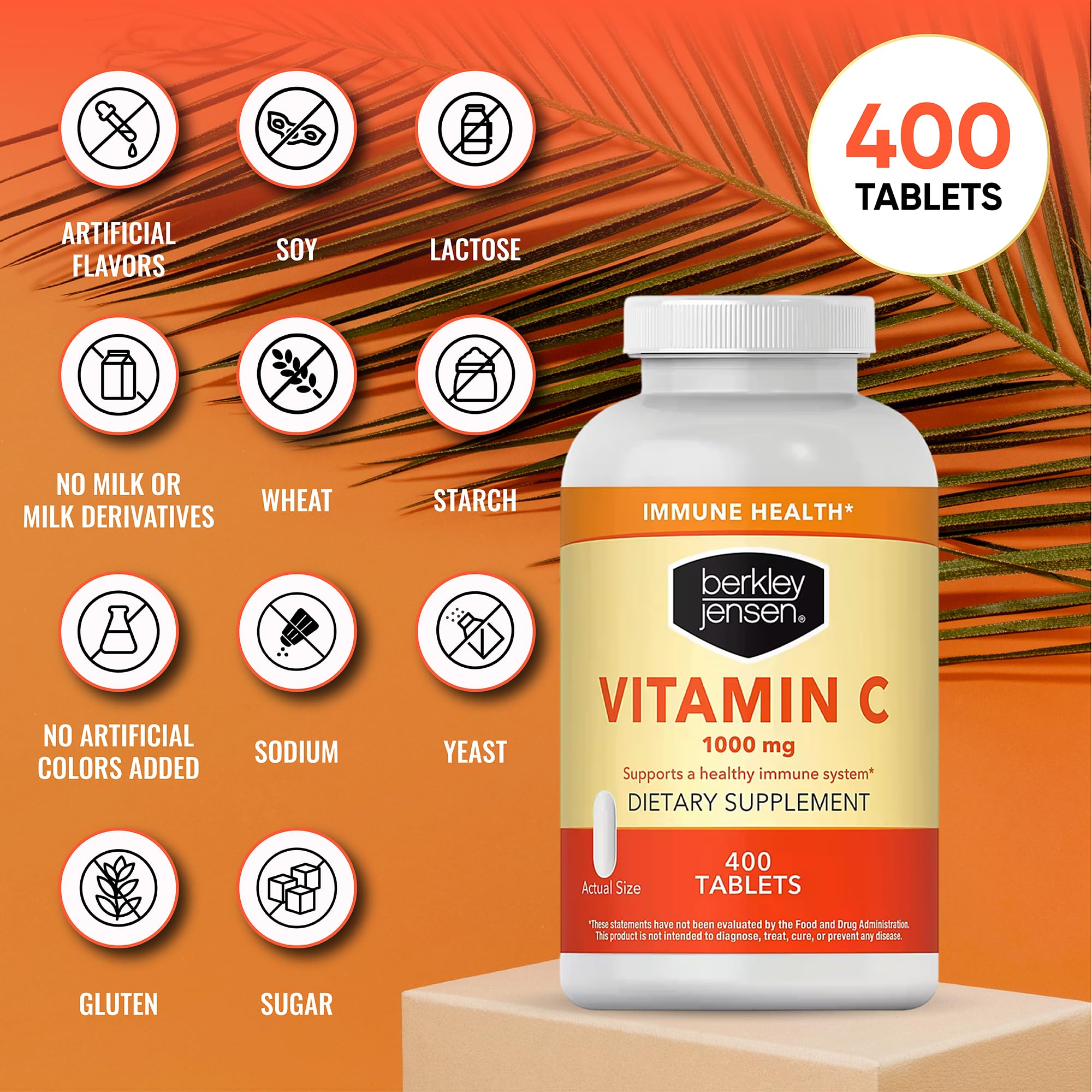 Foto 6 pulgar | Suplemento De Vitamina C Berkley Jensen 1000 Mg Extra Strength - Venta Internacional.
