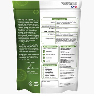 Foto 2 | Cúrcuma En Polvo Mrm Nutrition Orgánica Sin Gluten Vegana 85 Porciones - Venta Internacional.