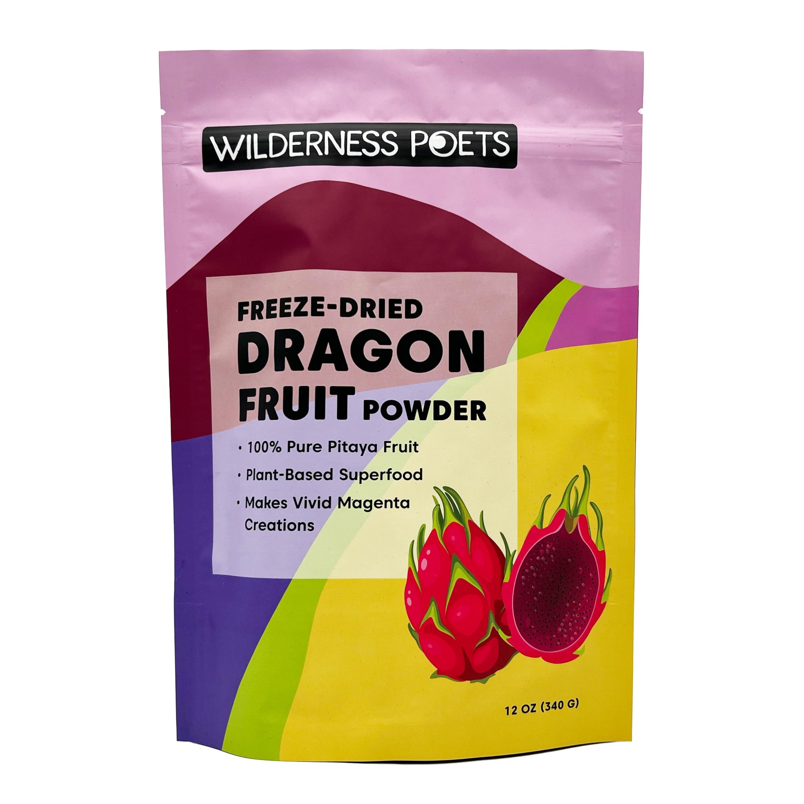 Foto 1 | Polvo De Pitahaya Liofilizado Wilderness Poets 350 Ml - Venta Internacional.