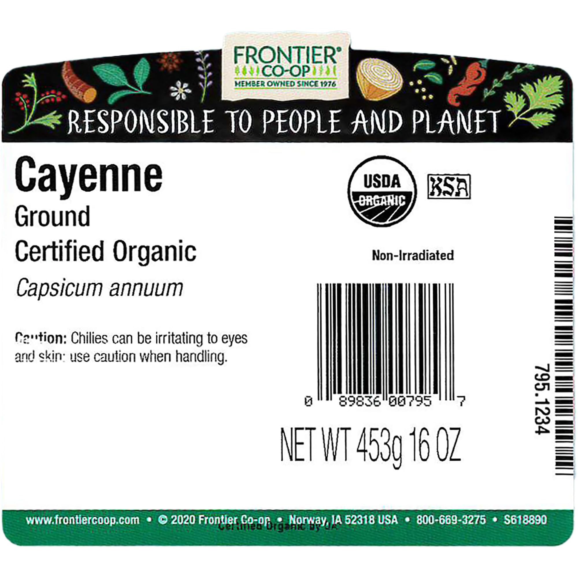Foto 2 | Pimienta De Cayena Spices Frontier Co-op  473 Ml - Venta Internacional.