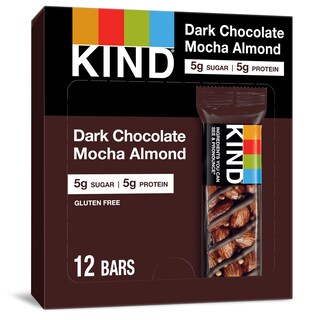 Foto 1 | Snack Bar Kind Chocolate Negro Moca Y Almendras 40 G X 12 - Venta Internacional.