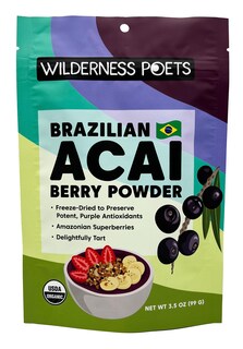 Foto 1 | Acai Powder Wilderness Poets Orgánico Liofilizado 100 G - Venta Internacional.