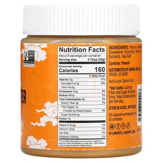 Foto 2 | Crema De Cacahuete Para Untar Lakanto 283 G - Venta Internacional.