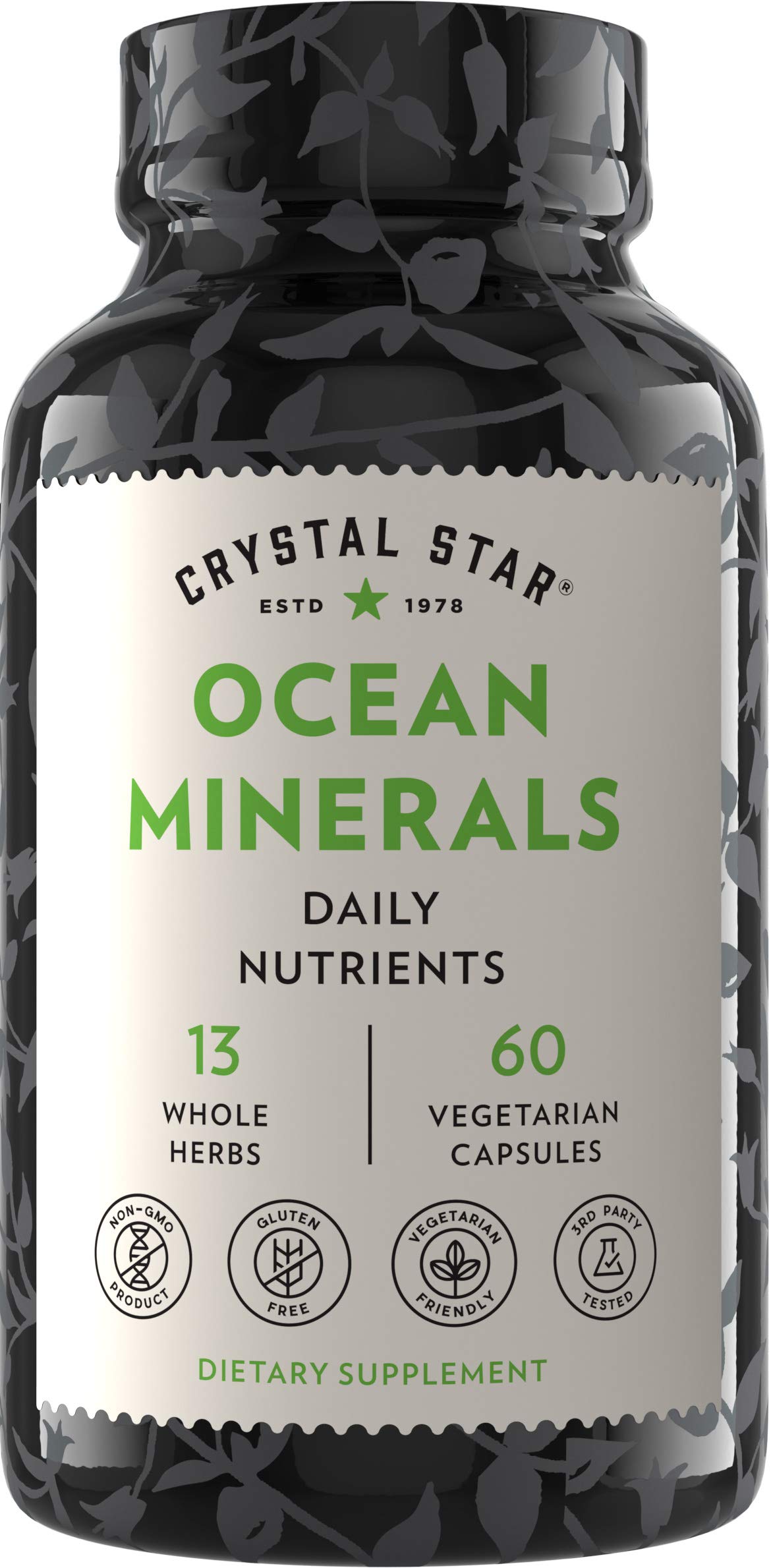 Foto 1 | Suplemento Crystal Star Ocean Minerals 60 Cápsulas - Venta Internacional.