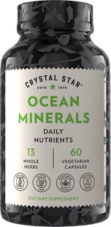 Foto 1 | Suplemento Crystal Star Ocean Minerals 60 Cápsulas - Venta Internacional.