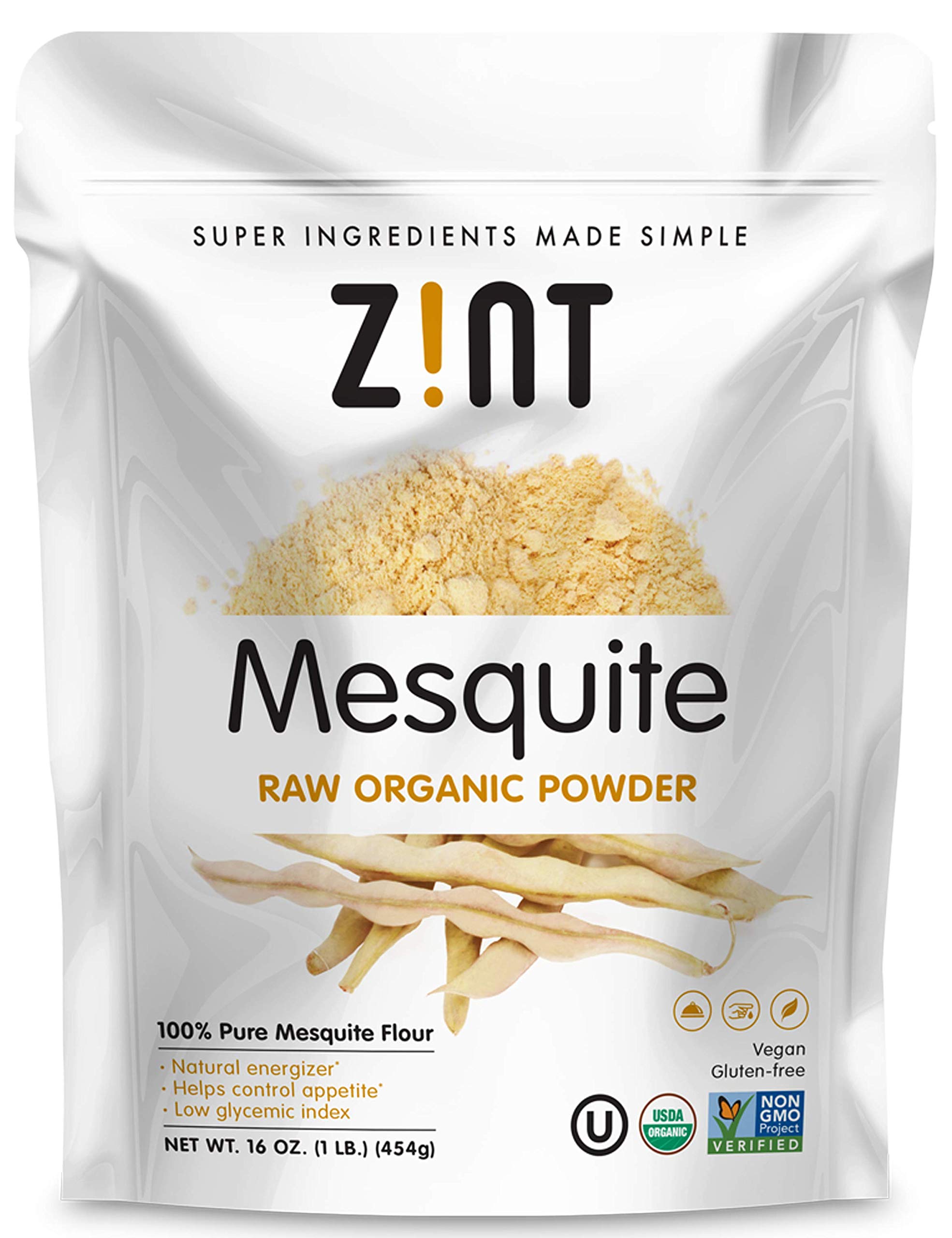 Foto 2 pulgar | Mezquite Crudo En Polvo Superfood Zint  473 Ml  Orgánico Y Vegano - Venta Internacional.
