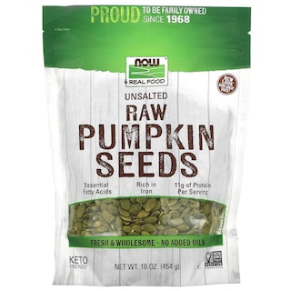 Foto 1 | Pumpkin Seeds Now Foods Raw 454 G Ricas En Hierro 11 G De Proteína - Venta Internacional.