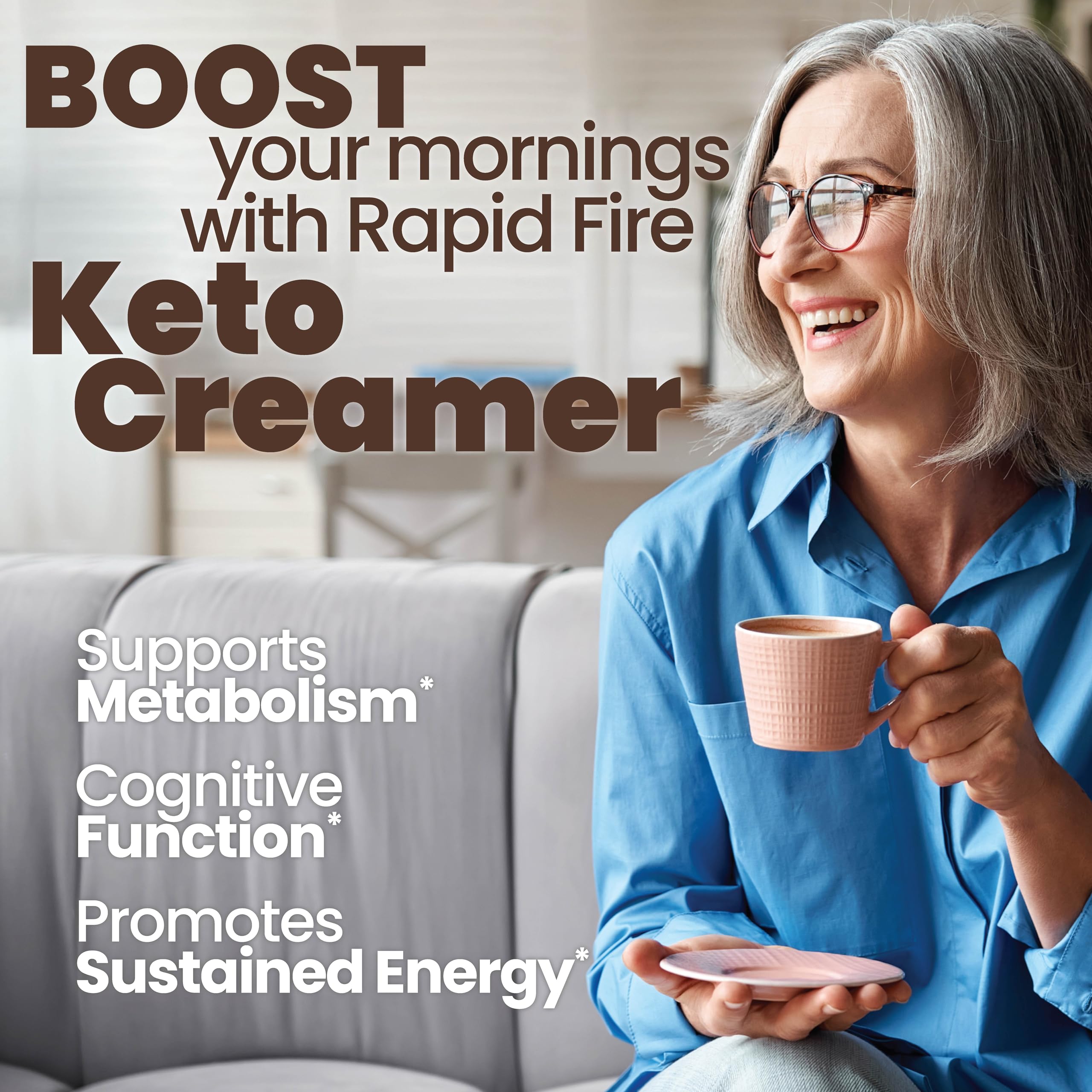 Foto 3 | Creamer Rapid Fire Ketogenic Con Aceite Mct  Café Y Té  250 Ml - Venta Internacional.
