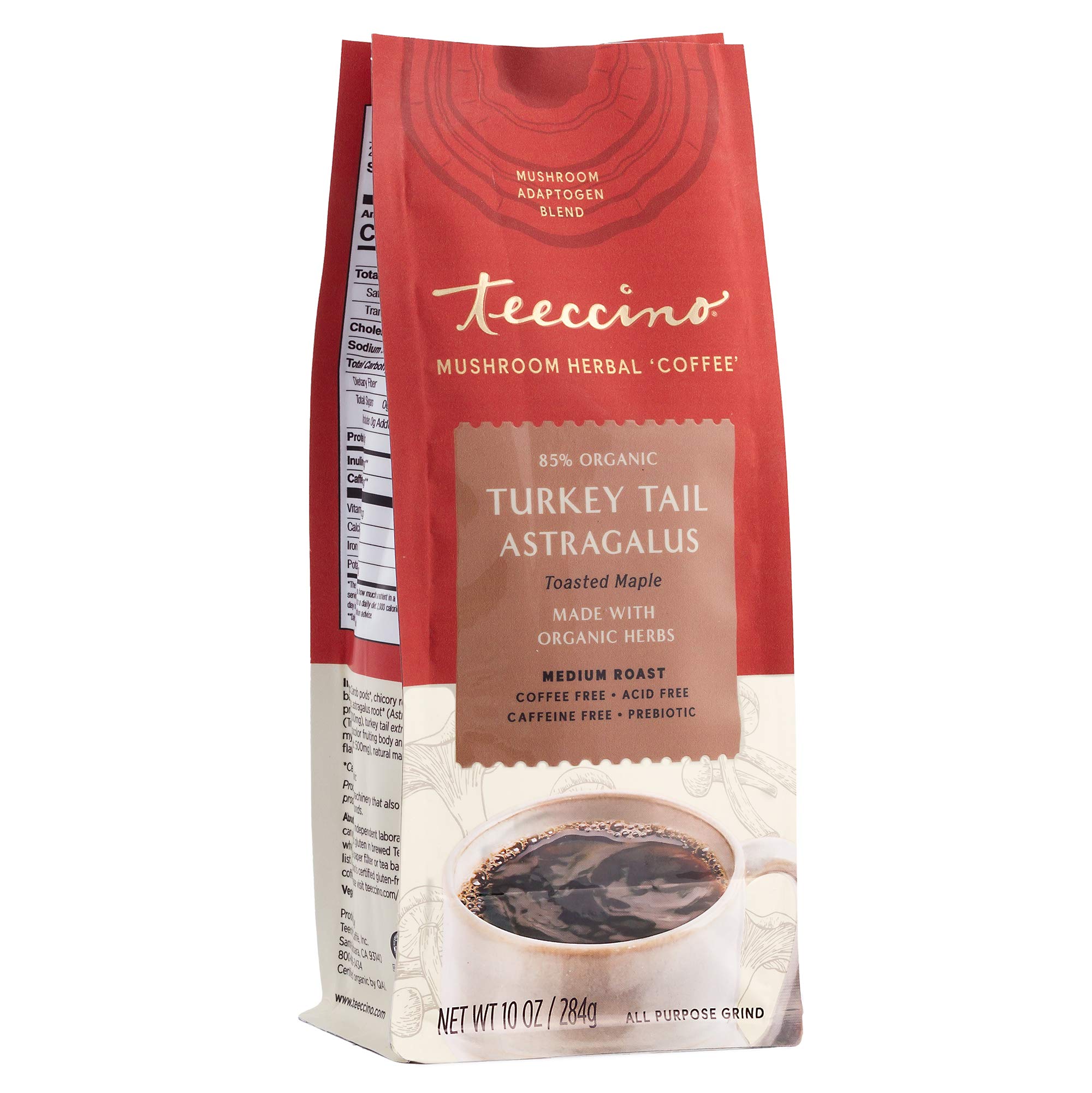 Foto 2 pulgar | Coffee Alternative Teeccino  Cola De Pavo  Astrágalo  300 Ml - Venta Internacional.
