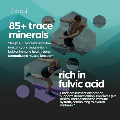 Foto 8 pulgar | Suplemento Thinbi Pure Himalayan Shilajit  10000 Mg  90 Cápsulas - Venta Internacional.
