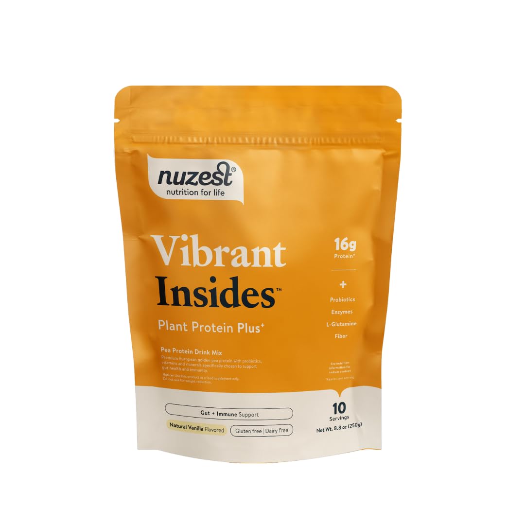 Foto 2 pulgar | Suplemento Nuzest Protein Plus Vibrant Insides Vanilla 250 G - Venta Internacional.