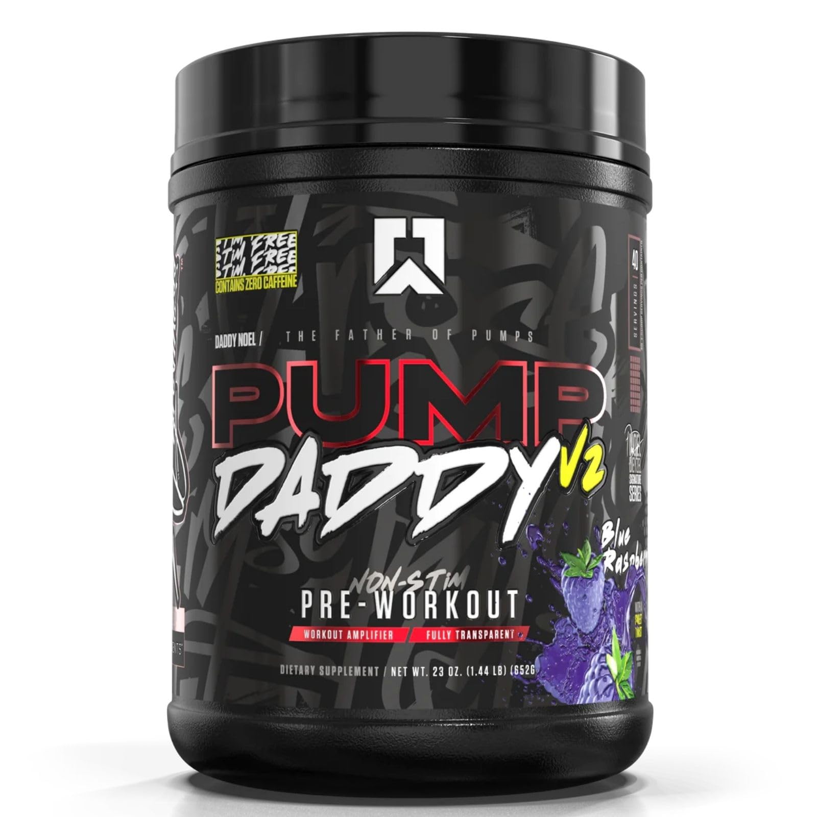 Foto 2 pulgar | Suplemento Ryse Up Pump Daddy V2  Antiestimulante  Preentrenamiento  40 Dosis - Venta Internacional.