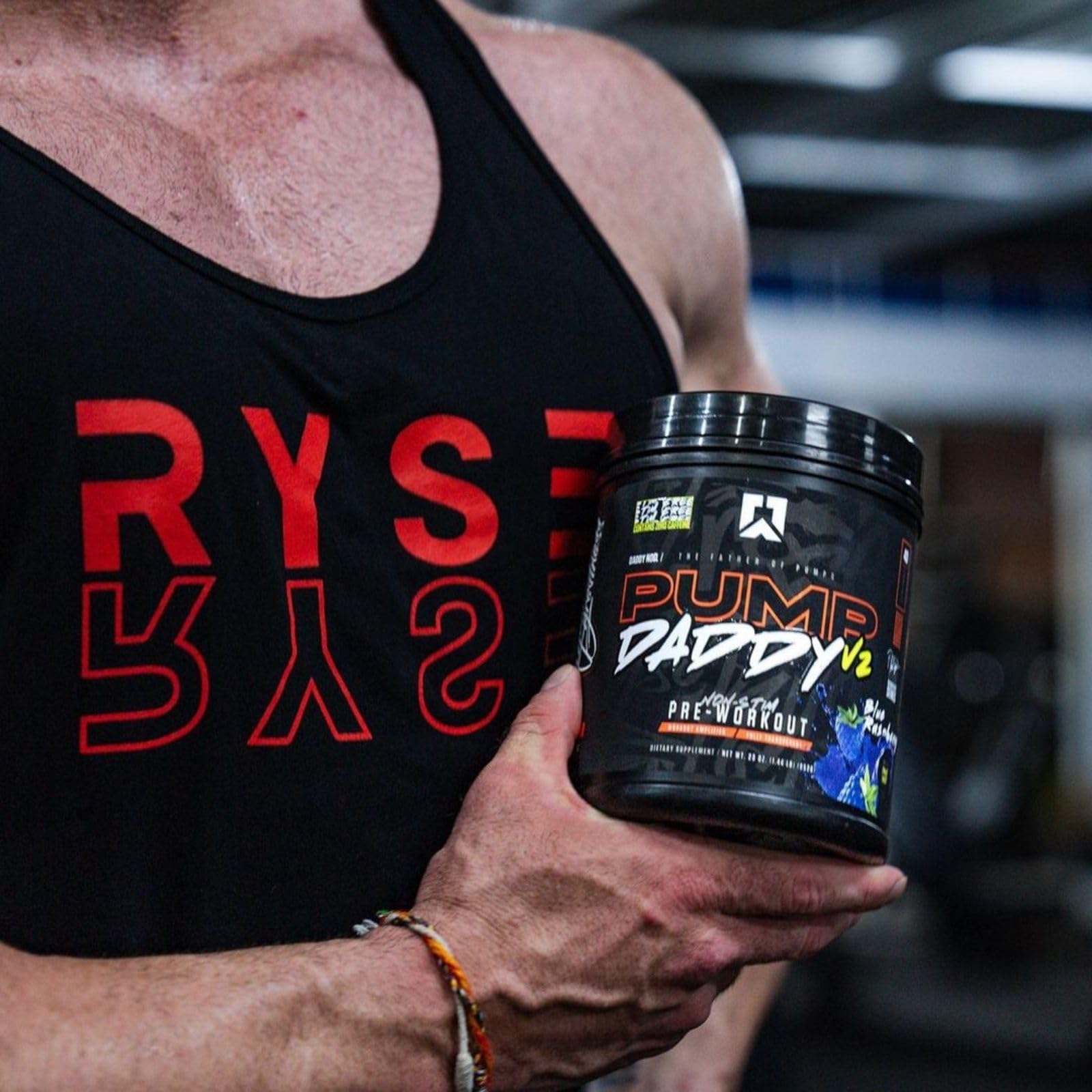 Foto 8 pulgar | Suplemento Ryse Up Pump Daddy V2  Antiestimulante  Preentrenamiento  40 Dosis - Venta Internacional.