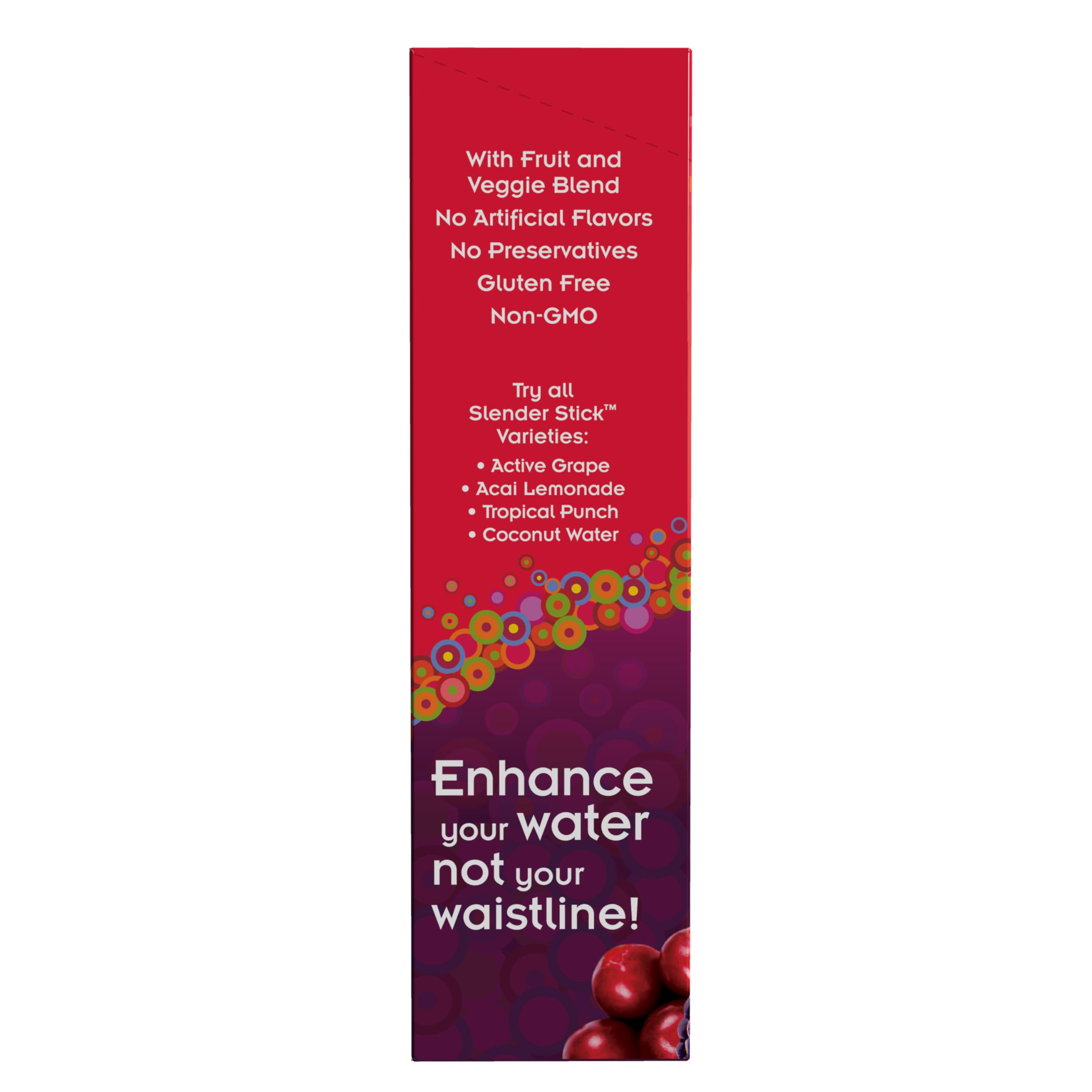 Foto 4 pulgar | Sticks Para Bebidas Now Foods Slender Sticks Pomegranate Berry  12 Unidades - Venta Internacional.