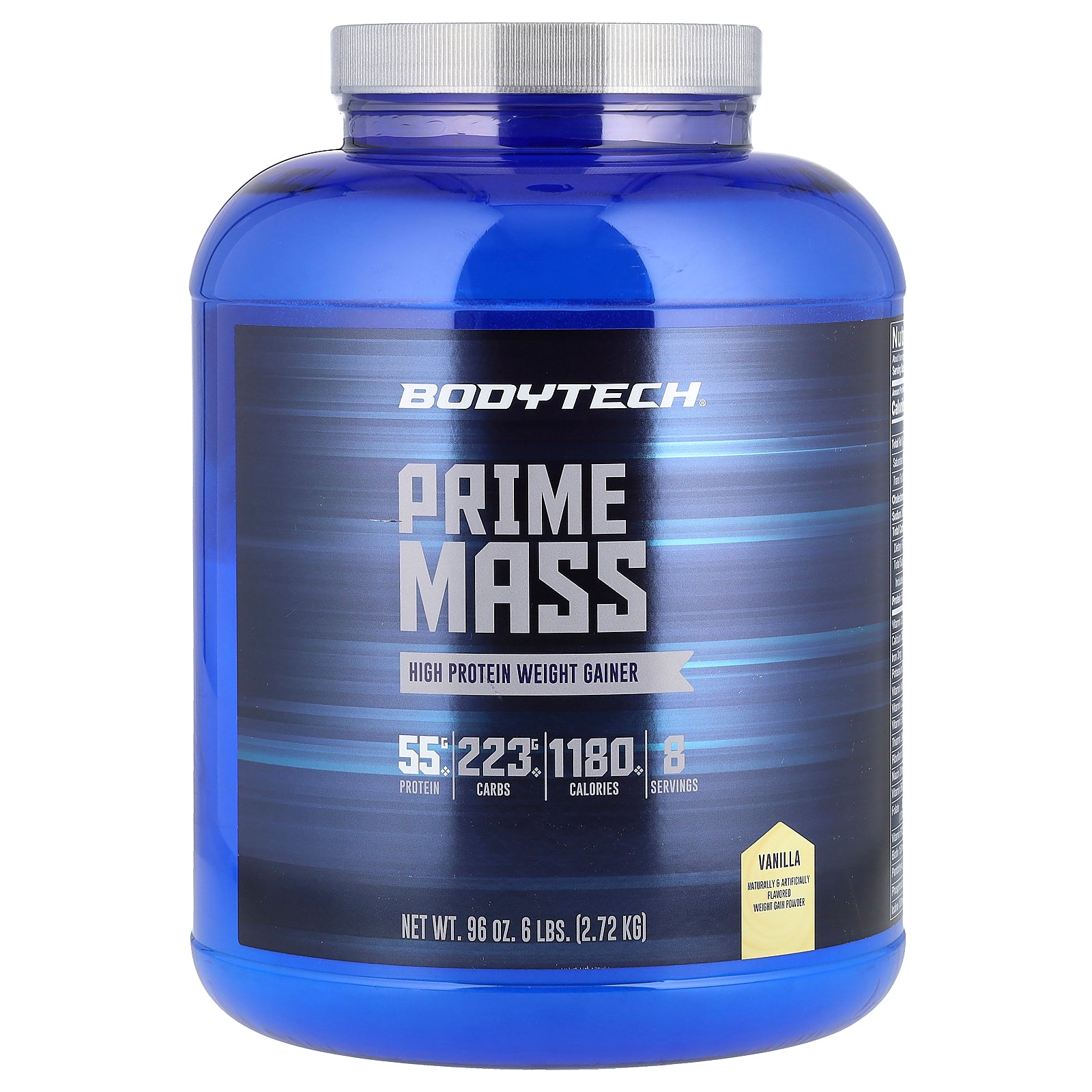 Foto 2 pulgar | Vainilla Con Alto Contenido De Proteínas Bodytech Prime Mass De Weight Gainer  2 72 Kg - Venta Internacional.