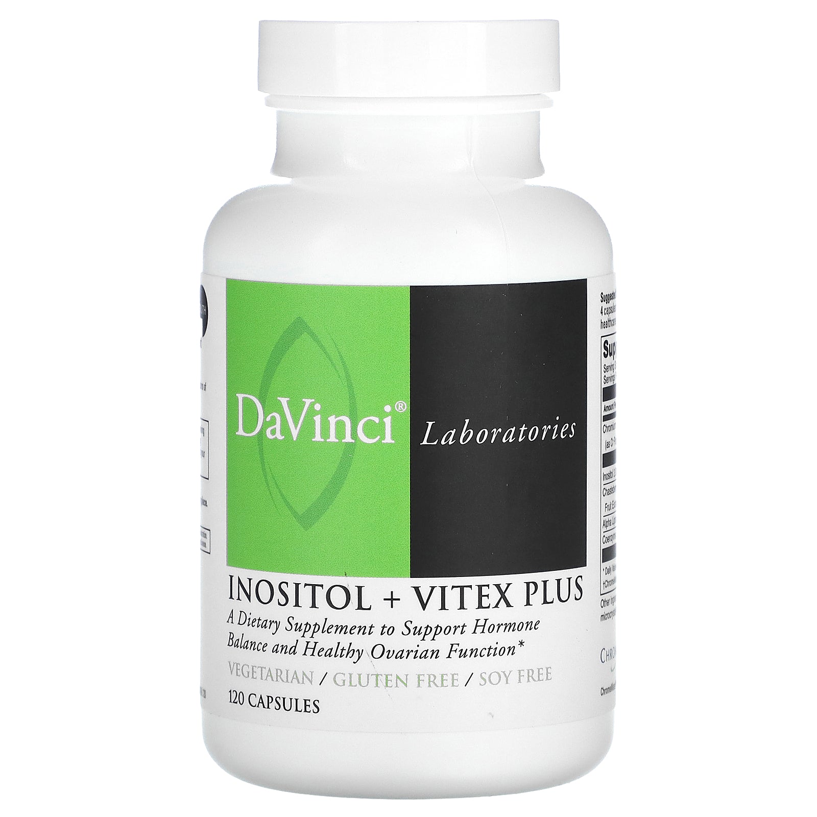 Foto 2 pulgar | Suplemento Davinci Laboratories Inositol + Vitex Plus 120 Cápsulas - Venta Internacional.
