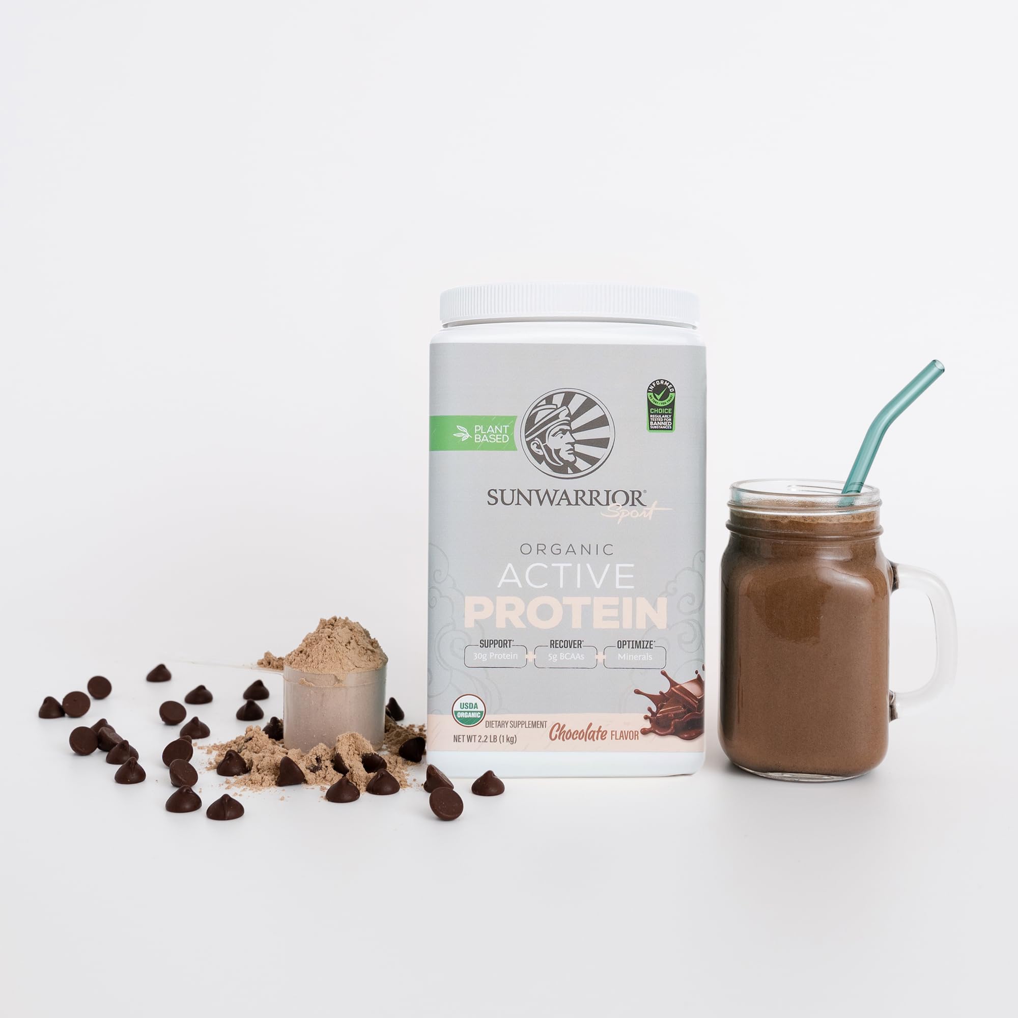 Foto 8 pulgar | Proteína En Polvo Sunwarrior Vegan Chocolate 600 G 20 Porciones - Venta Internacional.