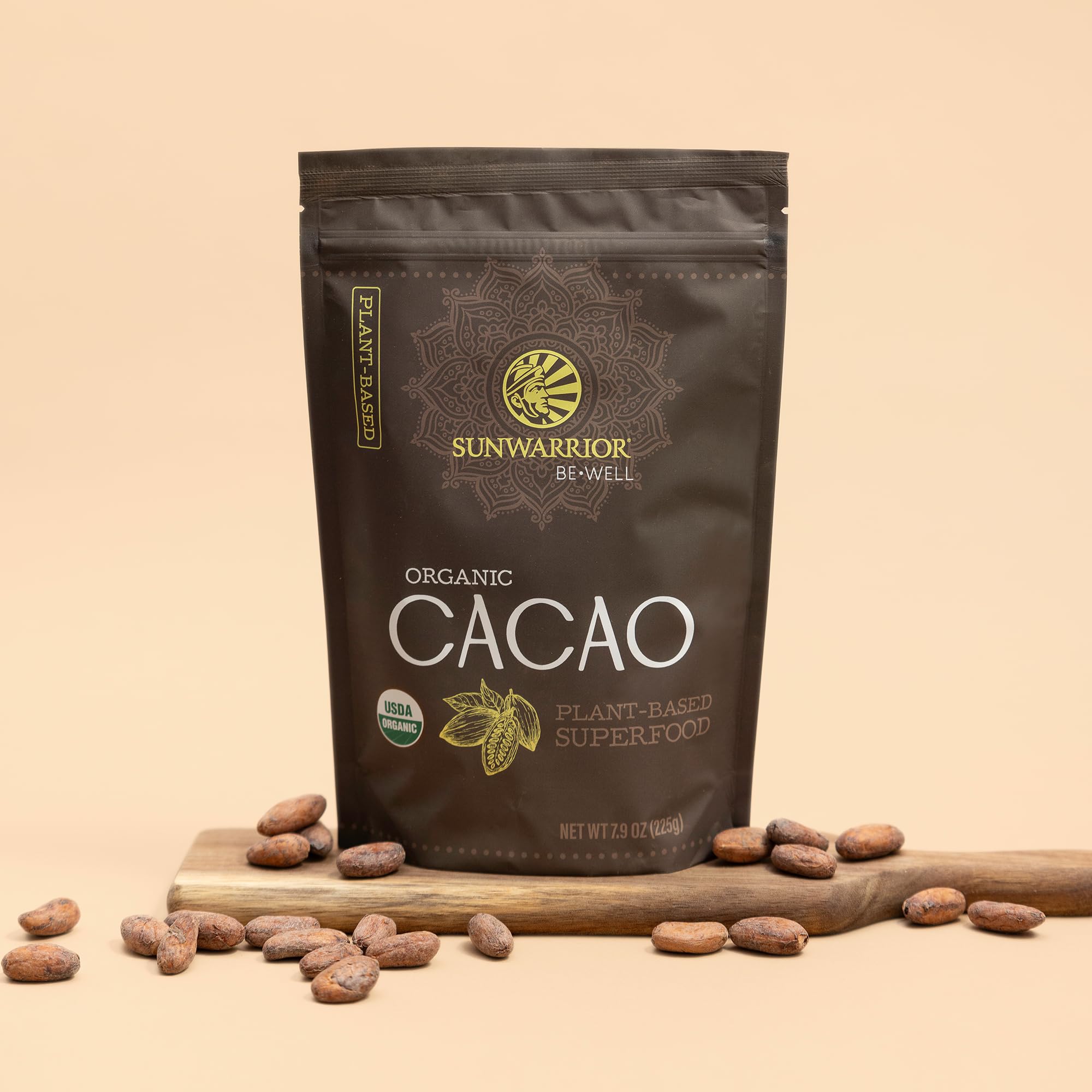 Foto 7 pulgar | Cacao En Polvo Sunwarrior Organic 225 G Para Hornear Y Batido - Venta Internacional.