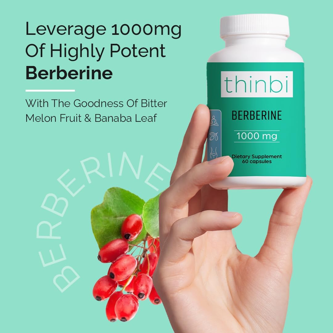 Foto 3 pulgar | Suplemento Artnaturals Berberine En Cápsulas De 1000 Mg - Venta Internacional.