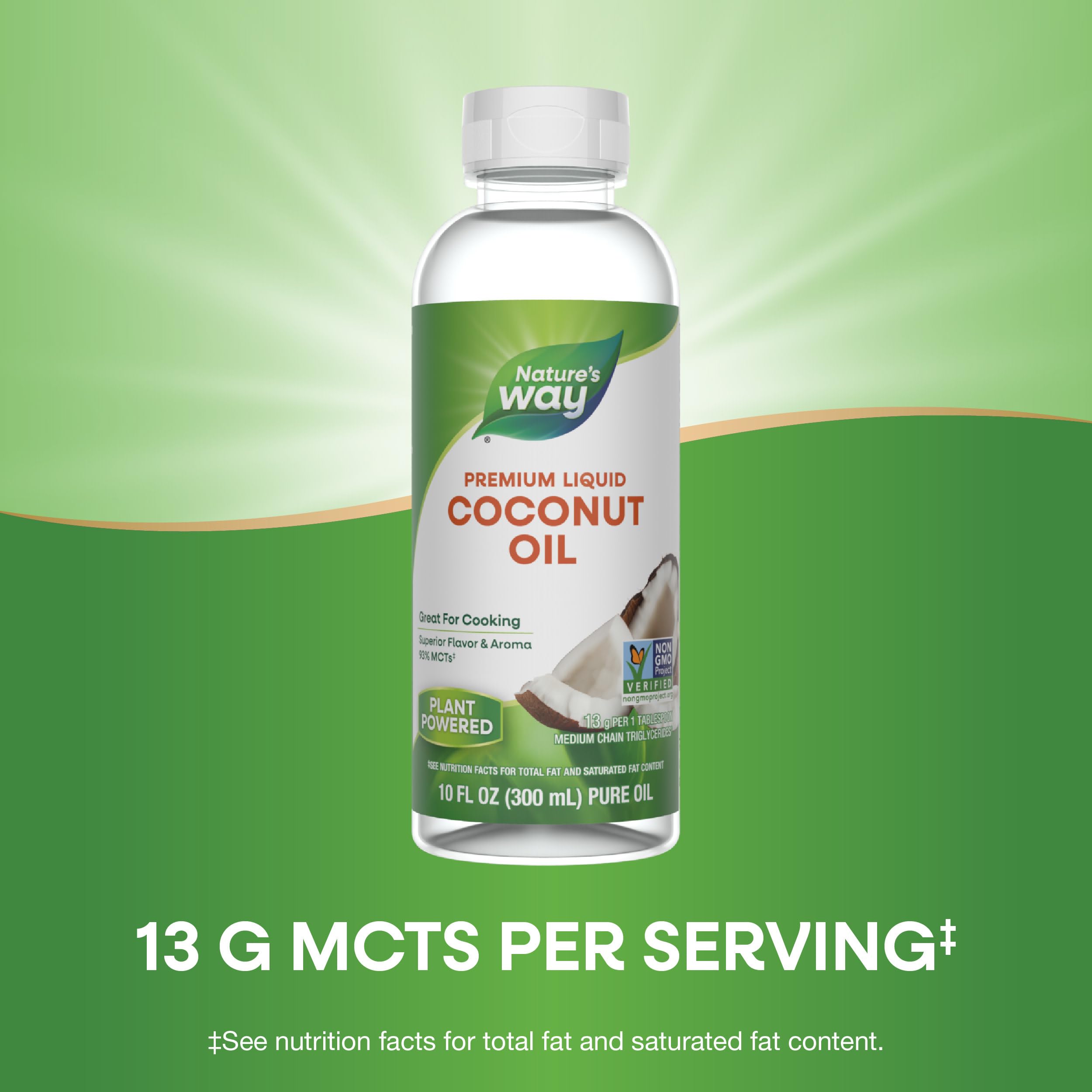 Foto 5 pulgar | Aceite De Coco Líquido Nature's Way  300 Ml  Sabor Superior  Sin Ogm - Venta Internacional.