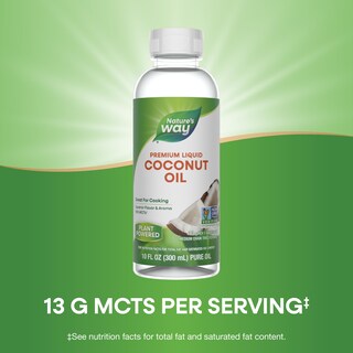 Foto 4 | Aceite De Coco Líquido Nature's Way 300 Ml Sabor Superior Sin Ogm - Venta Internacional.