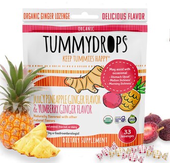 Foto 1 | Pastillas De Jengibre Tummydrops Usda Orgánicas Sin Gluten Y Veganas - Venta Internacional.