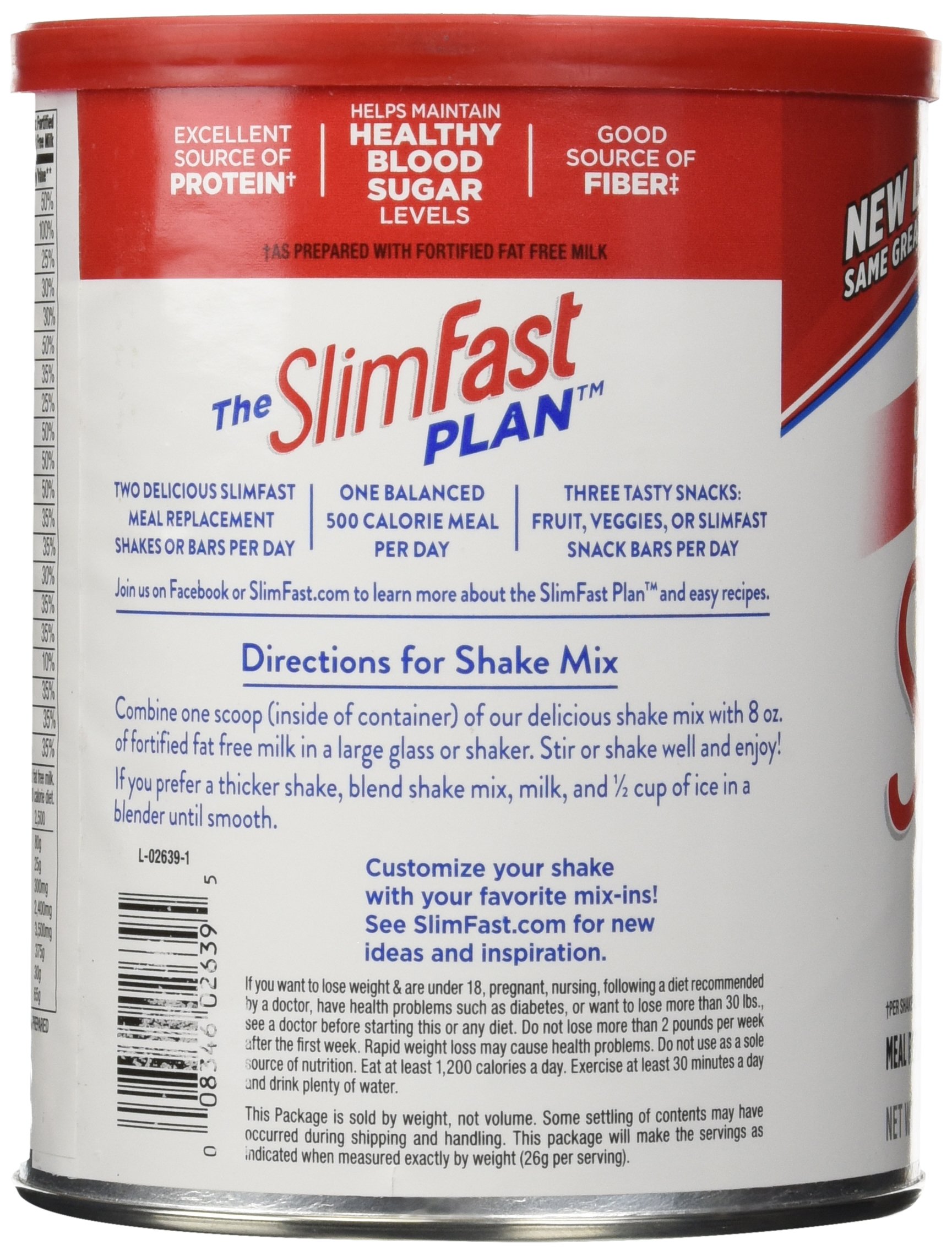 Foto 2 | Batido Sustitutivo De Comidas Slimfast Strawberries 380 Ml - Venta Internacional.