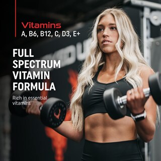 Foto 3 | Multivitamínico Bucked Up Doe Para Mujer Espectro Completo 60 Cápsulas - Venta Internacional.