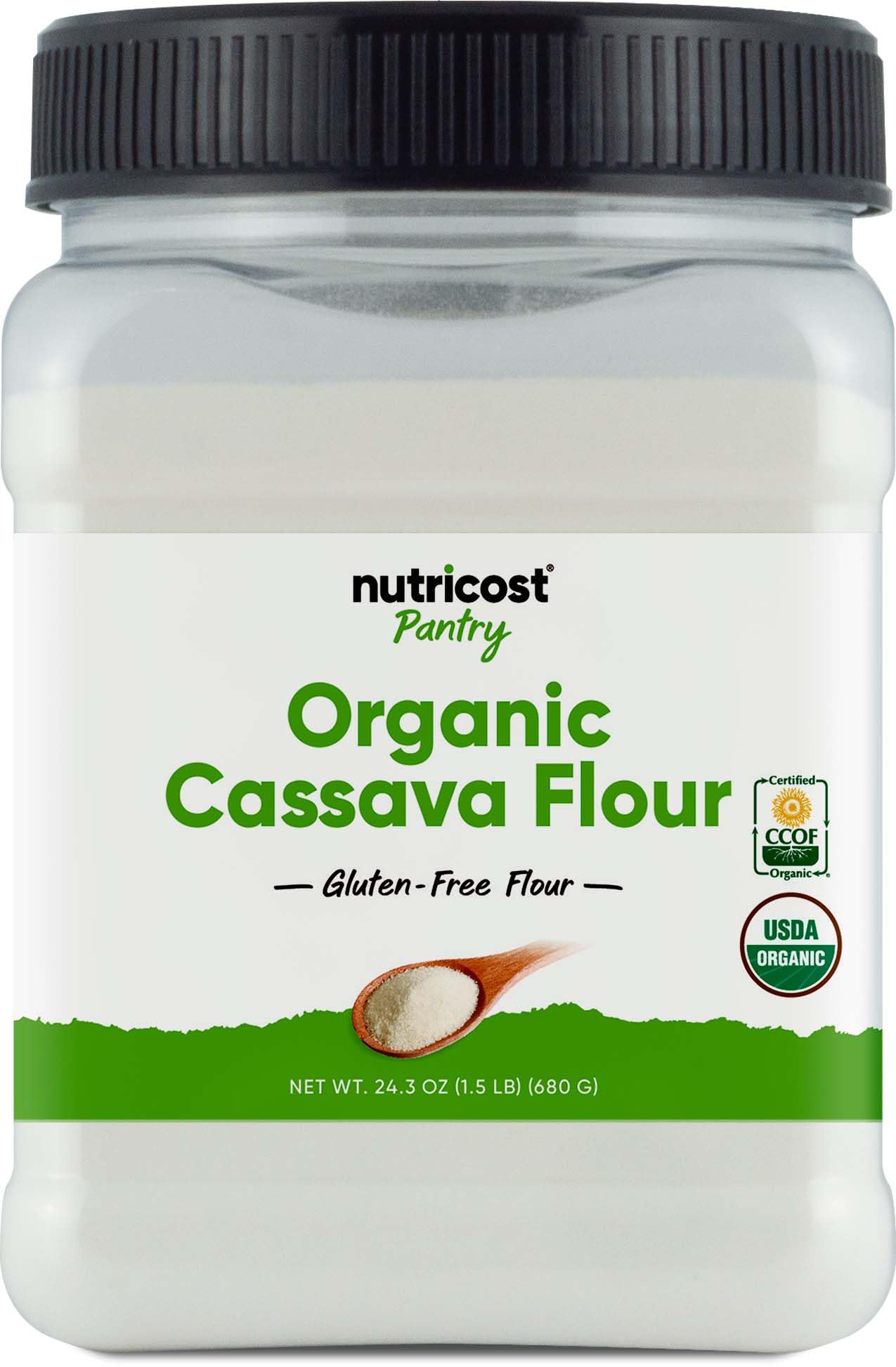 Foto 1 | Harina De Yuca Nutricost Pantry Organic 680 G Sin Gluten - Venta Internacional.