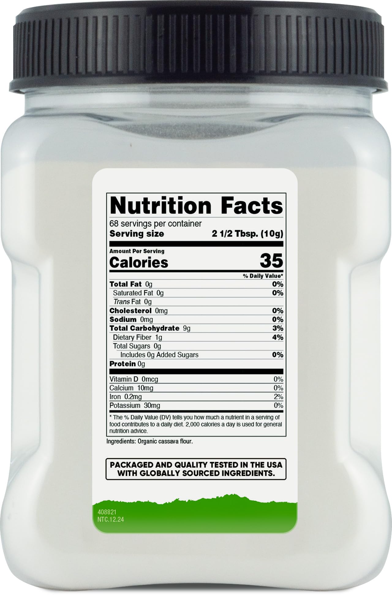 Foto 5 | Harina De Yuca Nutricost Pantry Organic 680 G Sin Gluten - Venta Internacional.