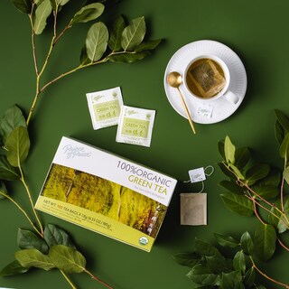 Foto 2 | Tea Prince Of Peace Organic Green 100 Bolsitas De Té 100% Orgánico - Venta Internacional.
