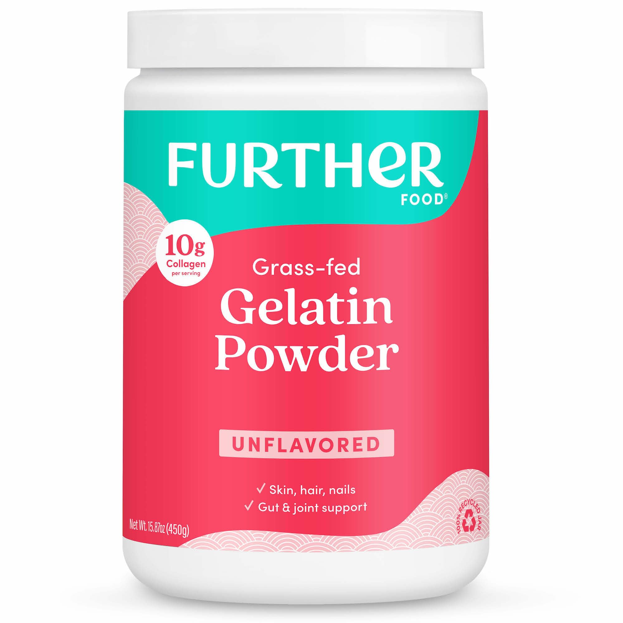 Foto 2 pulgar | Gelatina En Polvo Further Food Premium Para Animales Alimentados Con Pasto  450 Ml - Venta Internacional.