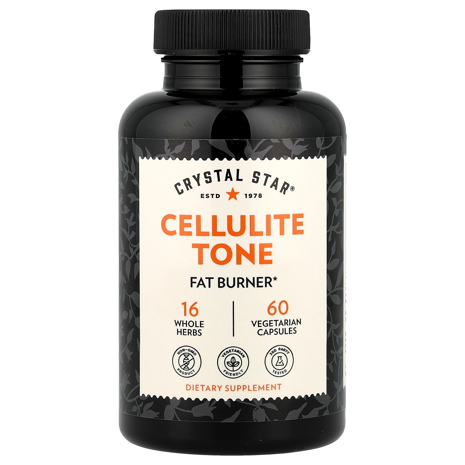 Foto 1 | Suplemento Crystal Star Cellulite Tone 60 Cápsulas Vegetarianas - Venta Internacional.