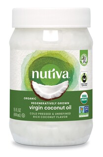 Foto 1 | Aceite De Coco Nutiva Cultivado De Forma Regenerativa 450 Ml Orgánico Del Usda - Venta Internacional.